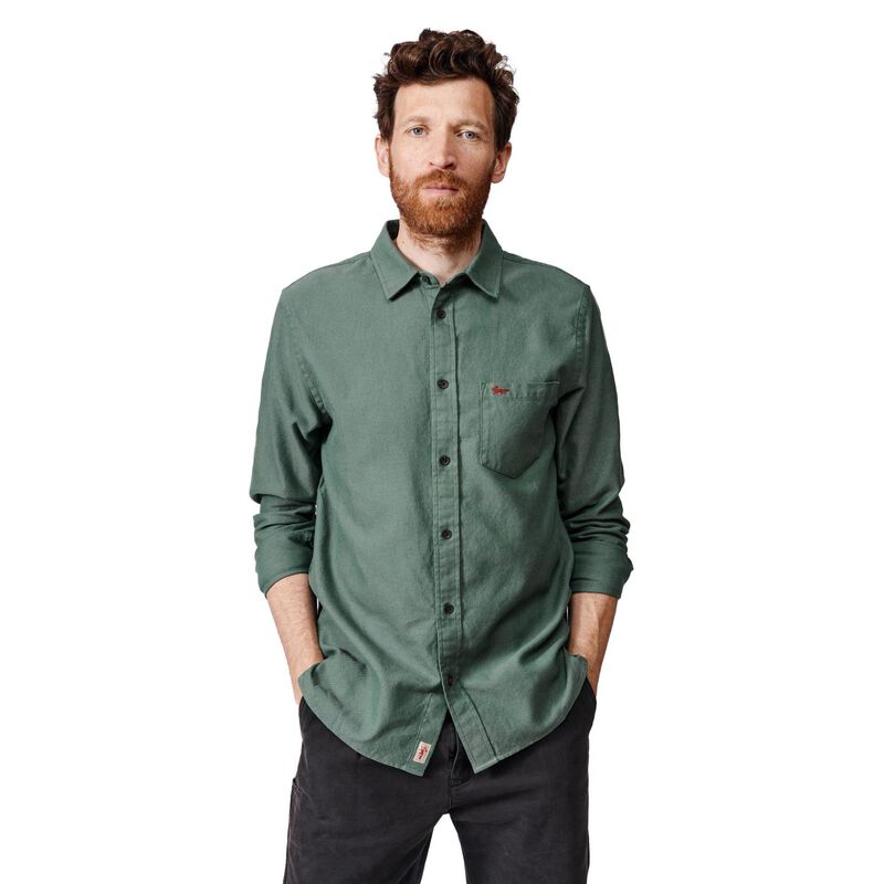 Aubin Oxcombe Brushed Oxford Button Down Shirt image number 0